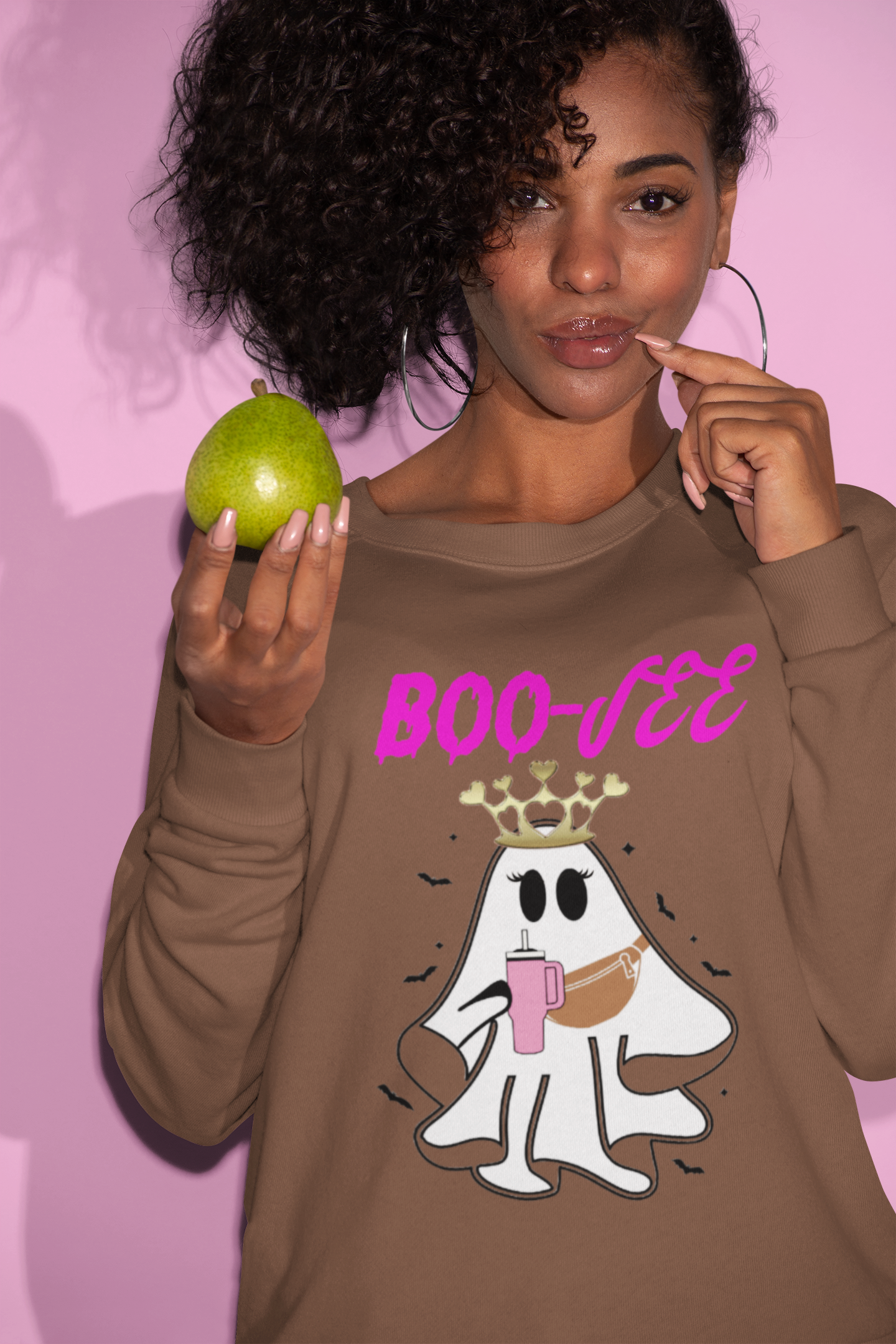 Elevate Your Style with the Exclusive 'Boo-Jee' Ghost Sweatshirt